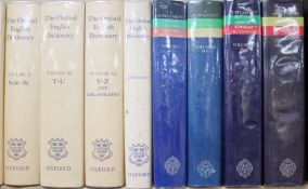 The Oxford English Dictionary, 12 vols, plus supplements, Clarendon Press, Oxford 1930 reprinted,