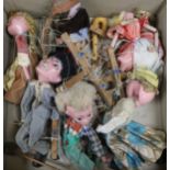 Six Pelham puppets