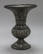 A Bidri ware vase