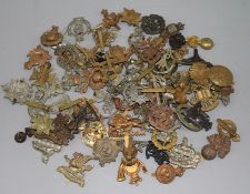 A large collection of badges