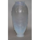 A large Sabino opalescent glass vase