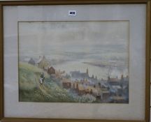 John Wynne Williams (fl. 1900-1920)watercolourWhitby Harboursigned35 x 47cm