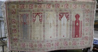 A Turkish wall hanging, 145cm x 86cm