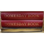 The Domesday Book, facsimile set in two vols, Alecto 1987 and an album of topographical photographs,