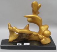 A sculpture, signed AH 62012