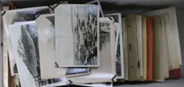 An early photo album of Rio De Janiero and a collection of souvenir cards etc