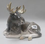 A Royal Copenhagen moose