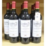 Nine bottles of Chateau Labarthe 2016