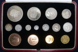 A 1937 specimen coin set