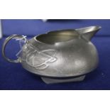 A Tudric pewter jug