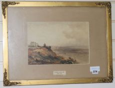 R. Brandard (1805-62)watercolourKent coastal landscape21 x 31cm