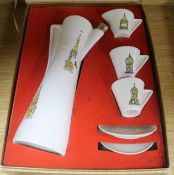 A 1950's coffee set