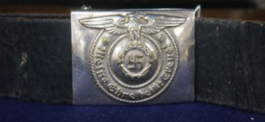 A Third Reich SS belt