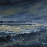Robertsoil on canvasIrish coastal landscape39 x 39cm