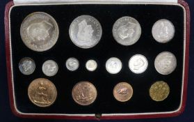 A 1937 specimen coin set