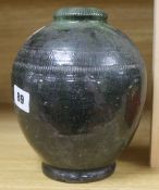A studio pottery vase