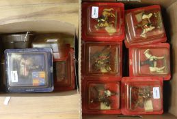 A collection of 30 Del Prado Cavalry of the Napoleonic Wars diecast figures and two other