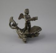 An angelic figural candleholder