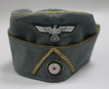 A German Army Generals side cap