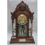 An Ansonia mantel clock