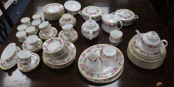 A Worcester Royal Garden pattern tea and dinner service