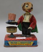 A Mr Fox magician japanese bubble toy