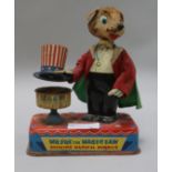 A Mr Fox magician japanese bubble toy