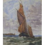 H. Neville DuttonwatercolourOff Dover13 x 11cm.