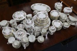 A Wedgwood Hathaway Rose pattern tea and dinner service