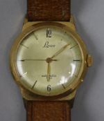 A gentleman's steel and gold plated Laco automatic 1162 wrist watch.