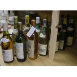 Fifteen bottles of mixed white French wines from 1966-1988