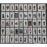 A folio album of cigarette cards on the theme of Peoples of the World, full sets, comprising: