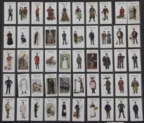 A folio album of cigarette cards on the theme of Peoples of the World, full sets, comprising: