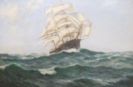 After Montague Dawsonoil on canvasClipper at sea60 x 90cm.