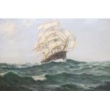 After Montague Dawsonoil on canvasClipper at sea60 x 90cm.