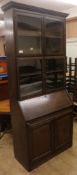 A sectional bureau bookcase, by Esavian H.212cm