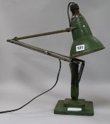 A 1930-40's anglepoise lamp