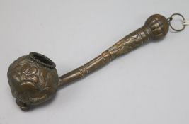 A Tibetan copper ladle