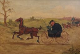 After John Leech (1817-1864)pair of oils on canvas'The Carting Accident'17.5 x 25.5in.