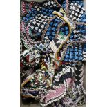 A quantity of beadwork