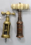 Two 19th century corkscrews