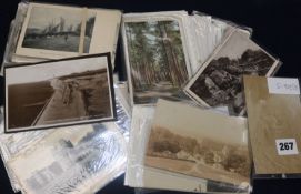 A collection of 160 Sussex postcards