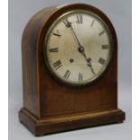 An Edwardian arched mantel clock