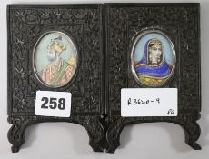 A pair of Indian miniatures