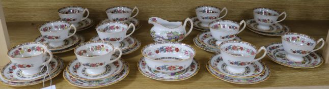 A Paragon teaset "Manchu"