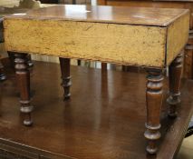 A Victorian mahogany commode