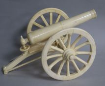 A marine ivory cannon