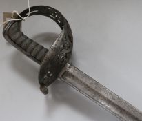 A French Cavalry officer's sword