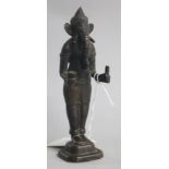 An 17th century Indian bronze of Ganesh