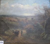 Attributed to Patrick Nasmythoil on canvasCarter on a lane32 x 36cm unframed